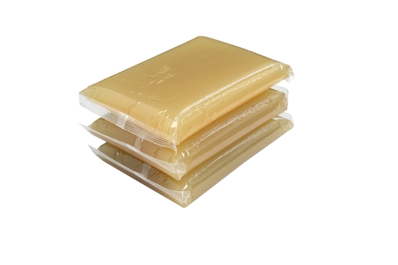 Gelb heiß schmelzender Klebstoff EVA Gelee Klebstoff für Taschen Kisten Industrie Druckschuhen Verpackung Tier heißes Klebstoff